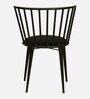 Barnett Metal Cafe Chair in Black Colour