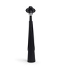 Baron Fedora Hat-Shaped Metal Table Lamp Black