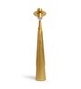 Baron Fedora Hat-Shaped Metal Table Lamp Gold