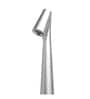 Baron Slim Cone Metal Table Lamp Silver