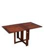 Barcelona Solid Wood 6 Seater Dining Set In Honey Oak Finish