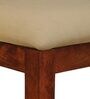 Barcelona Solid Wood 6 Seater Dining Set In Honey Oak Finish