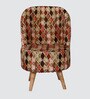 Barrel Chair & Stool in Natural Finish