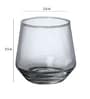 Barrel Transparent 300 ML Glass (Set of 6) Whiskey Glasses