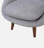 Barret Fabric 1 Seater Sofa In Grey Color