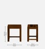 Barret Sheesham Wood Nest Of Tables In Provincial Teak Finish