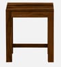 Barret Sheesham Wood Nest Of Tables In Provincial Teak Finish