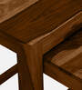 Barret Sheesham Wood Nest Of Tables In Provincial Teak Finish