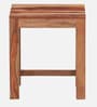 Barret Sheesham Wood Nest Of Tables In Scratch Resistant Rustic Teak Finish