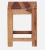 Barret Sheesham Wood Nest Of Tables In Scratch Resistant Rustic Teak Finish