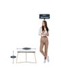 Barstow Metal Coffee Table in Golden Finish