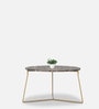Barstow Metal Coffee Table in Golden Finish