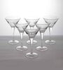 Bartender Transparent Glass 245ml Martini Glasses (Set of 6)