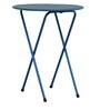 Bartles Metal Outdoor Table Set with 2 Chairs in Blue Colour