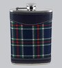 Blue Colour 266 ML  Hip Flask