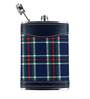 Blue Colour 266 ML  Hip Flask