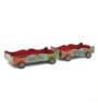 Basanti Truck Multicolour Wood (Set of 2) Tray Set