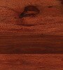Basel Sheesham Wood TV Console in Scratch Resistant Honey Oak Finish