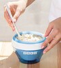 Basic 147ml Blue & White Silicone Ice Cream Maker Mould