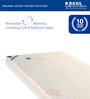 Basil Fx Dual Firm 6 Inches With 100% Natural Latex Mattress in Queen Size (With 2 Free Pillows)