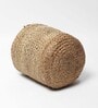 (1Pc) Beige Jute Handwoven Multipurpose Planter & Storage Basket
