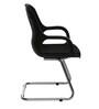 Basket Breathable Mesh Cantilever Chair in Black Colour