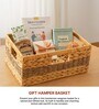 (1Pc) Beige Water Hyacinth Handmade Storage Basket & Wardrobe Organiser