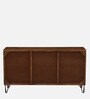 Basse Mango Wood Sideboard In Rustic Teak Finish With Drawers