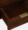 Basse Mango Wood Sideboard In Rustic Teak Finish With Drawers