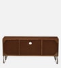 Basse Mango Wood TV Unit In Rustic Teak Finish With Drawer