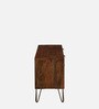 Basse Mango Wood TV Unit In Rustic Teak Finish With Drawer