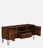 Basse Mango Wood TV Unit In Rustic Teak Finish With Drawer