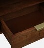 Basse Mango Wood TV Unit In Rustic Teak Finish With Drawer