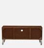 Basse Mango Wood TV Unit In Rustic Teak Finish With Drawer