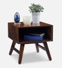 Durian Bassett Side Table in Dark Oak Colour