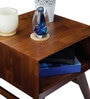 Bassett Side Table In Dark Oak Finish