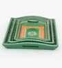Basti Green (Set of 3) MDF Serving Tray