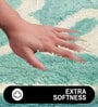 Bath Geometric Microfibre 24x16 Inches Bath Mat