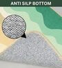 Multicolor Wave Pattern Anti-Slip Bath Mat
