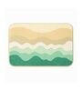 Multicolor Wave Pattern Anti-Slip Bath Mat