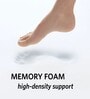 Silver Memory Foam  17x25 Inch Bath Mat