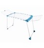 Steel Floor Rested Cloth Drying Stand (Length: 79 Inches)