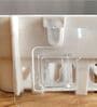 Self Adhesive Bathroom Wall Shelf Organizer with Rack
