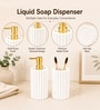 White Plastic Bathroom Accessories Set Of 2