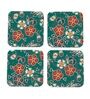 Batik Emerald (Set of 4) Engineered Wood Coaster