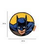 Mighty Batman Door Mat in Blue Colour