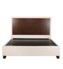 Bautista King Size Bed in Light Grey Colour