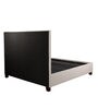 Bautista King Size Bed in Light Grey Colour