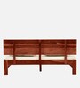 Bavaria Sheesham Wood Queen Size Bed In Scratch Resistant Honey Oak