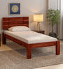 Bavaria Sheesham Wood Single Bed In Scratch Resistant Honey Oak Finish